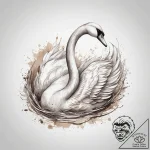 Tattoo sketch swan tattoo, tattoo drawing out… – tattoo sketch (№1756642669_0, 31.08.2025 12:17) — tattoovalue.net