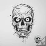 Tattoo sketch зомби, tattoo drawing outline,… – tattoo sketch (№1756647290_0, 31.08.2025 13:34) — tattoovalue.net