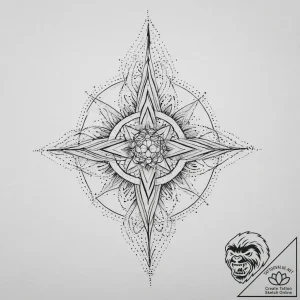 Tattoo sketch cosmic spring, tattoo drawing o… – tattoo sketch (№1756649097_0, 31.08.2025 14:04) — tattoovalue.net