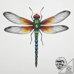 Tattoo sketch crane fly, tattoo sketch design… – tattoo sketch (№1756651916_0, 31.08.2025 14:51) — tattoovalue.net