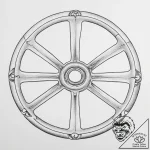 Tattoo sketch штурвал – tattoo sketch (№1756652319_0, 31.08.2025 14:58) — tattoovalue.net