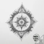 Tattoo sketch cosmic essence, tattoo drawing… – tattoo sketch (№1756656740_0, 31.08.2025 16:12) — tattoovalue.net