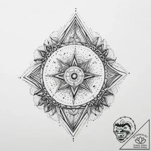 Tattoo sketch cosmic essence, tattoo drawing… – tattoo sketch (№1756656740_0, 31.08.2025 16:12) — tattoovalue.net
