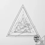 Tattoo sketch geometric triangle, tattoo flas… – tattoo sketch (№1756657147_0, 31.08.2025 16:19) — tattoovalue.net