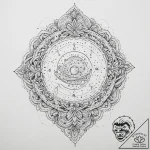 Tattoo sketch cosmic earth, concept art for t… – tattoo sketch (№1756662754_0, 31.08.2025 17:52) — tattoovalue.net