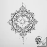 Tattoo sketch cosmic soul – tattoo sketch (№1756663753_0, 31.08.2025 18:09) — tattoovalue.net