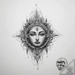 Tattoo sketch spiritual narrative, tattoo ske… – tattoo sketch (№1756665338_0, 31.08.2025 18:35) — tattoovalue.net