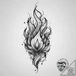 Tattoo sketch fire flame, tattoo drawing outl… – tattoo sketch (№1756667123_0, 31.08.2025 19:05) — tattoovalue.net