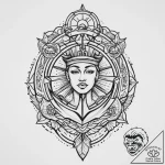 Tattoo sketch fortress, artistic tattoo sketc… – tattoo sketch (№1756668734_0, 31.08.2025 19:32) — tattoovalue.net