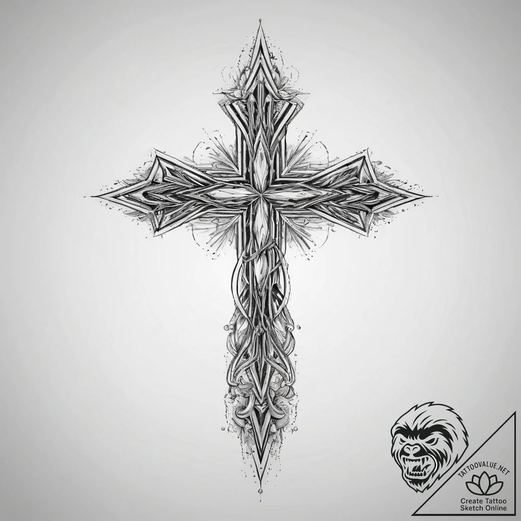 Tattoo sketch onyx, tattoo sketch design, cle... - tattoo sketch (№1756670545_0, 31.08.2025 20:02) — tattoovalue.net