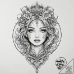 Tattoo sketch smoke, artistic tattoo sketch,… – tattoo sketch (№1756670749_0, 31.08.2025 20:05) — tattoovalue.net