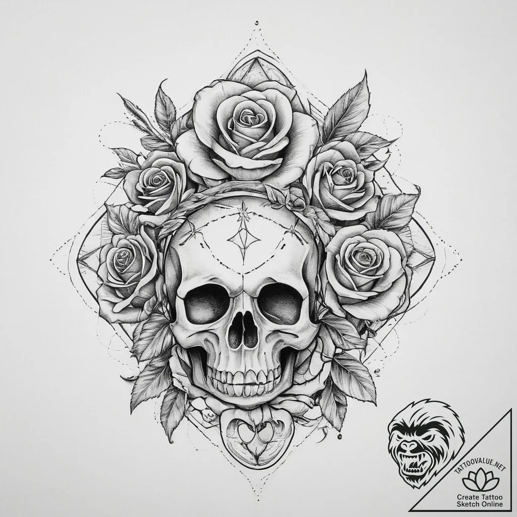 Tattoo sketch cosmic existence, tattoo line a... - tattoo sketch (№1756672758_0, 31.08.2025 20:39) — tattoovalue.net