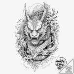 Tattoo sketch soldier with a chain, tattoo sk… – tattoo sketch (№1756673356_0, 31.08.2025 20:49) — tattoovalue.net