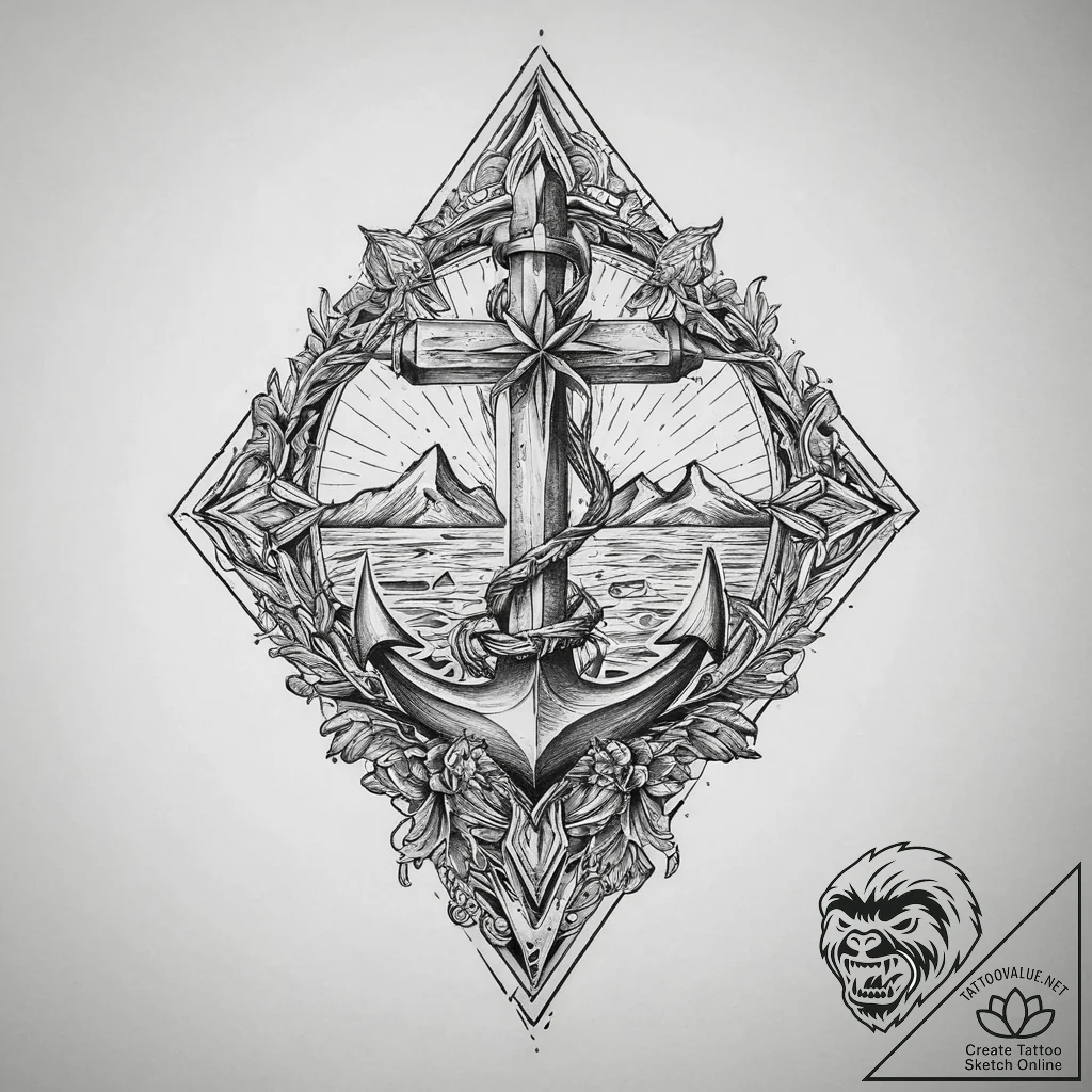 Tattoo sketch desert, artistic tattoo sketch,... - tattoo sketch (№1756673751_0, 31.08.2025 20:55) — tattoovalue.net