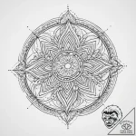 Tattoo sketch cosmic being, ink illustration… – tattoo sketch (№1756674535_0, 31.08.2025 21:08) — tattoovalue.net