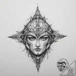 Tattoo sketch warrior, tattoo sketch design,… – tattoo sketch (№1756679051_0, 31.08.2025 22:24) — tattoovalue.net