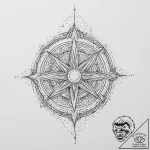Tattoo sketch cosmic spirit, tattoo drawing o… – tattoo sketch (№1756679639_0, 31.08.2025 22:33) — tattoovalue.net