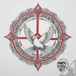 Tattoo sketch hieroglyphic symbol for “peace”… – tattoo sketch (№1756682787_0, 31.08.2025 23:26) — tattoovalue.net