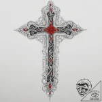 Tattoo sketch ornamental back piece, concept… – tattoo sketch (№1756683585_0, 31.08.2025 23:39) — tattoovalue.net