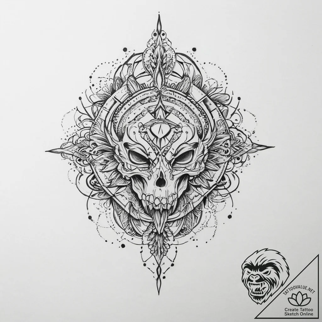 Tattoo sketch life - tattoo sketch (№1756684376_0, 31.08.2025 23:52) — tattoovalue.net