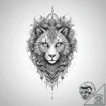 Tattoo sketch fantasy, concept art for tattoo… – tattoo sketch (№1756686358_0, 01.09.2025 00:25) — tattoovalue.net