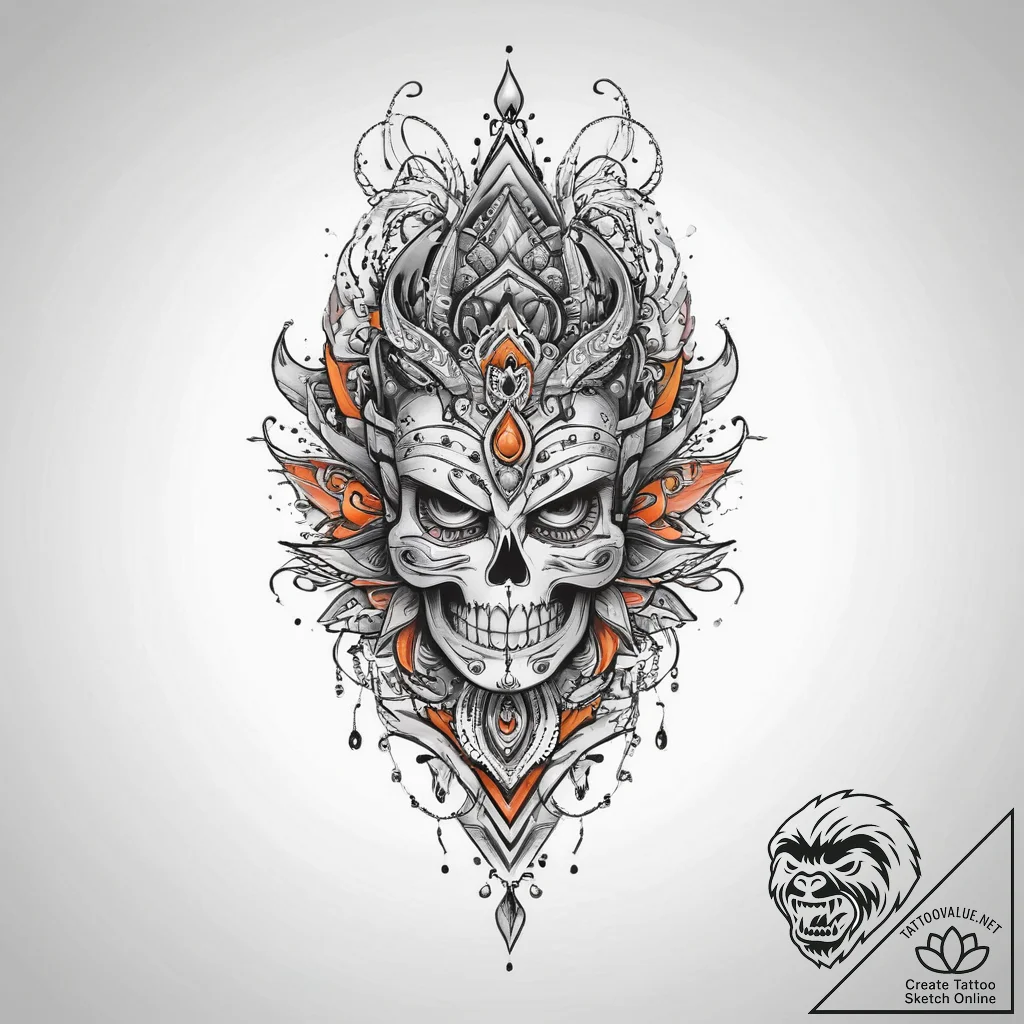 Tattoo sketch silver, artistic tattoo sketch,... - tattoo sketch (№1756687347_0, 01.09.2025 00:42) — tattoovalue.net