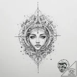 Tattoo sketch cosmic myth, artistic tattoo sk… – tattoo sketch (№1756691129_0, 01.09.2025 01:45) — tattoovalue.net