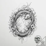Tattoo sketch hands with a map, ink illustrat… – tattoo sketch (№1756692328_0, 01.09.2025 02:05) — tattoovalue.net