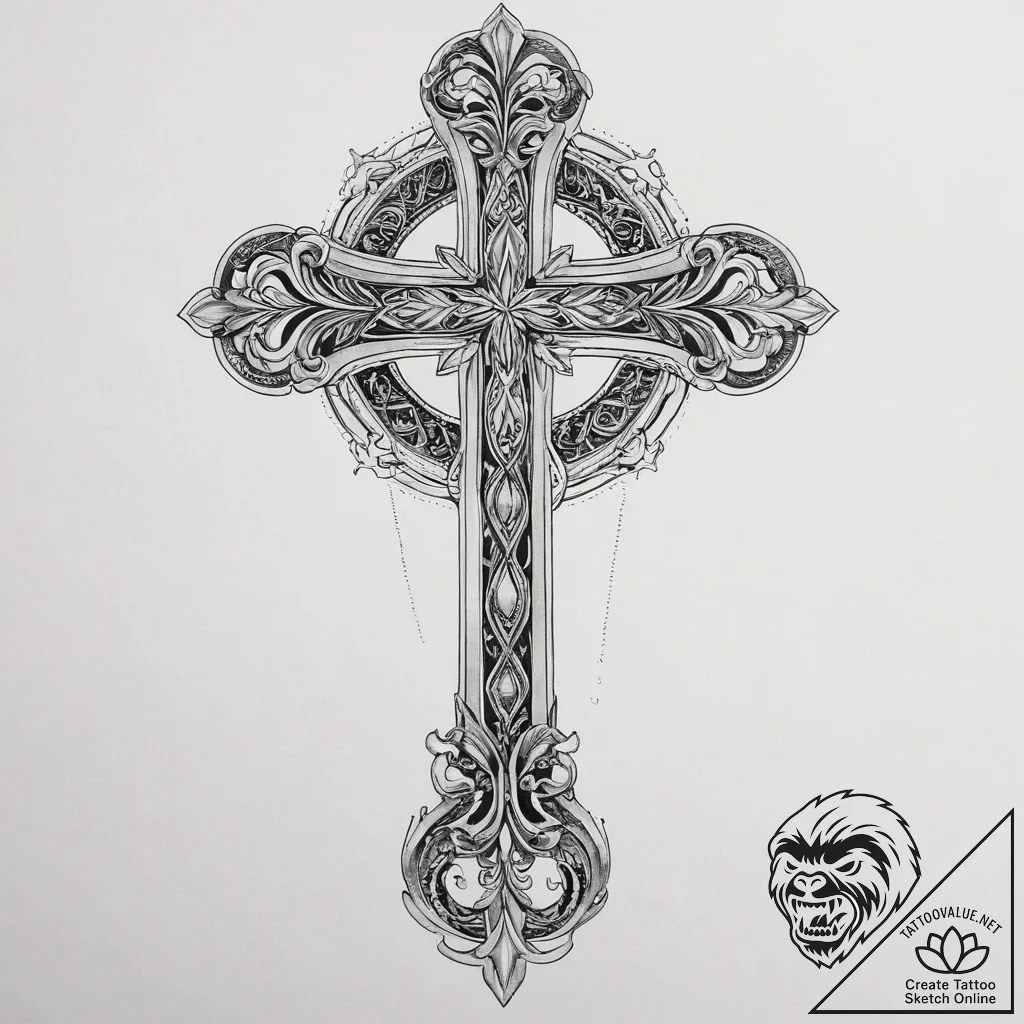 Tattoo sketch reflection, tattoo drawing outl... - tattoo sketch (№1756692726_0, 01.09.2025 02:12) — tattoovalue.net