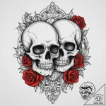 Tattoo sketch vintage mirror tattoo, ink illu… – tattoo sketch (№1756694111_0, 01.09.2025 02:35) — tattoovalue.net