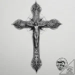 Tattoo sketch blessed narrative, tattoo sketc… – tattoo sketch (№1756696495_0, 01.09.2025 03:14) — tattoovalue.net