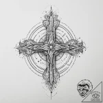 Tattoo sketch cosmic land, concept art for ta… – tattoo sketch (№1756696891_0, 01.09.2025 03:21) — tattoovalue.net