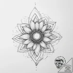 Tattoo sketch cosmos – tattoo sketch (№1756697883_0, 01.09.2025 03:38) — tattoovalue.net