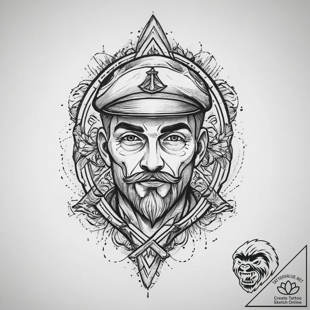 Tattoo sketch grunge with a flannel shirt, ta... - tattoo sketch (№1756698479_0, 01.09.2025 03:47) — tattoovalue.net