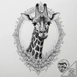 Tattoo sketch giraffe, tattoo sketch design,… – tattoo sketch (№1756700461_0, 01.09.2025 04:21) — tattoovalue.net