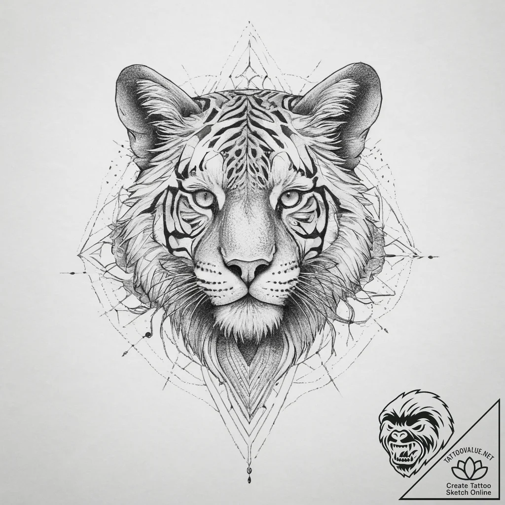 Tattoo sketch узор в виде пера, artistic tatt... - tattoo sketch (№1756702631_0, 01.09.2025 04:57) — tattoovalue.net