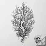 Tattoo sketch coral, artistic tattoo sketch,… – tattoo sketch (№1756704411_0, 01.09.2025 05:26) — tattoovalue.net