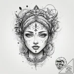 Tattoo sketch holy self, tattoo flash sheet d… – tattoo sketch (№1756705600_0, 01.09.2025 05:46) — tattoovalue.net