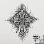 Tattoo sketch лайнворк дракон, tattoo line ar… – tattoo sketch (№1756705995_0, 01.09.2025 05:53) — tattoovalue.net