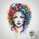 Tattoo sketch gorgon, tattoo sketch design, w… – tattoo sketch (№1756706787_0, 01.09.2025 06:06) — tattoovalue.net