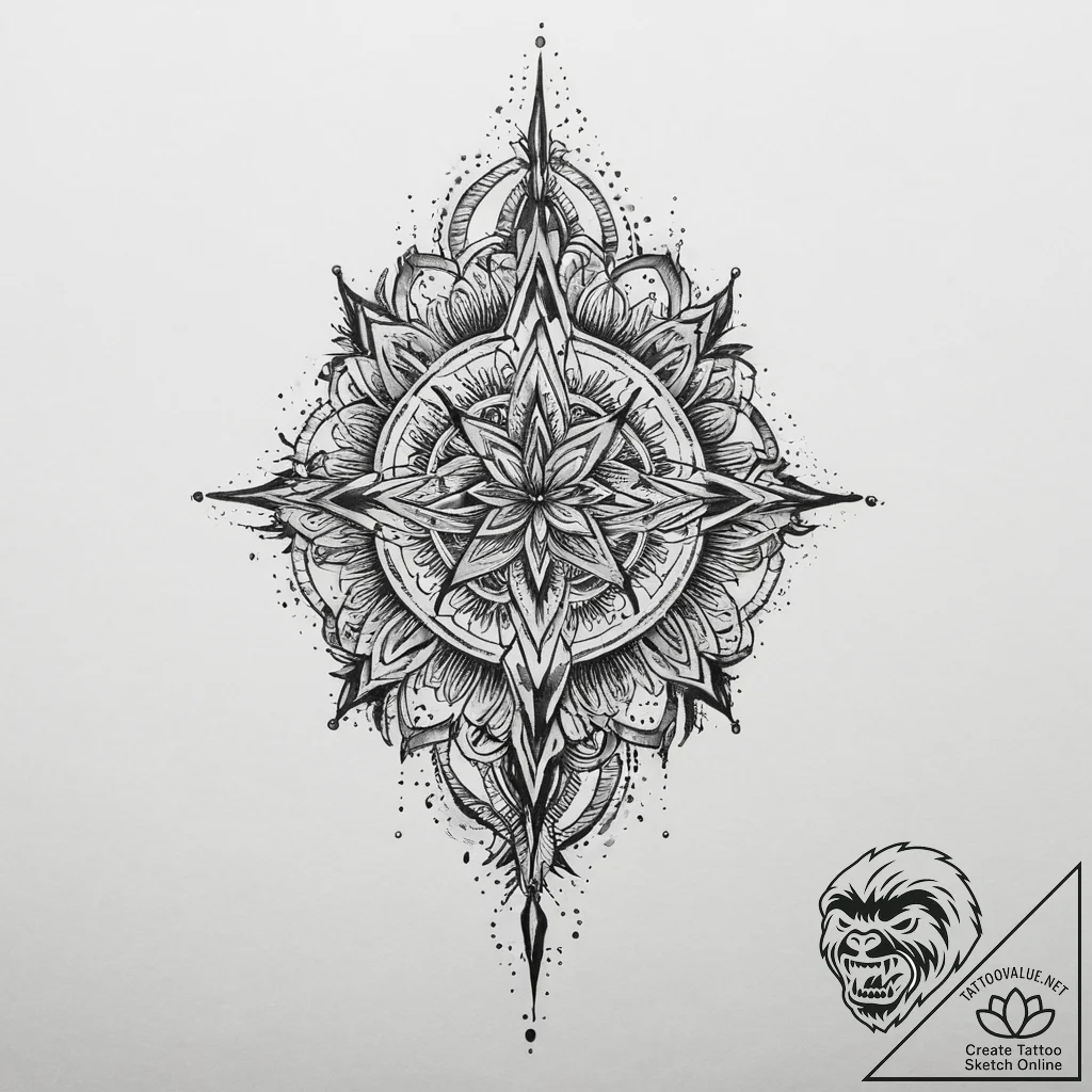 Tattoo sketch линейный дракон, tattoo flash s... - tattoo sketch (№1756707778_0, 01.09.2025 06:22) — tattoovalue.net