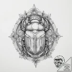 Tattoo sketch scarab beetle, tattoo line art,… – tattoo sketch (№1756709551_0, 01.09.2025 06:52) — tattoovalue.net