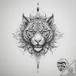 Tattoo sketch узор в виде песка – tattoo sketch (№1756709749_0, 01.09.2025 06:55) — tattoovalue.net