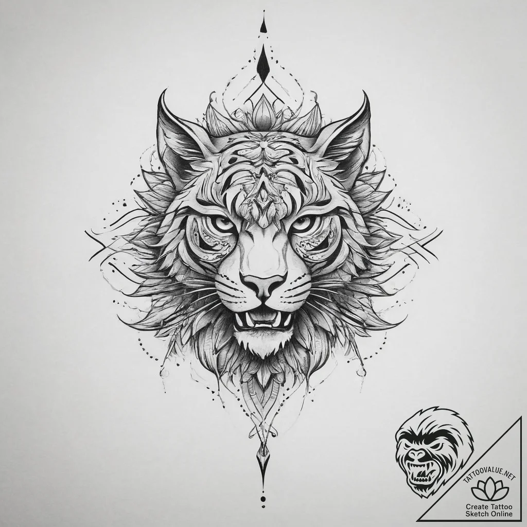 Tattoo sketch узор в виде песка - tattoo sketch (№1756709749_0, 01.09.2025 06:55) — tattoovalue.net