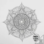 Tattoo sketch holy radiance, tattoo line art,… – tattoo sketch (№1756710737_0, 01.09.2025 07:12) — tattoovalue.net