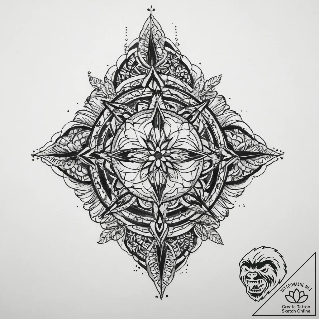 Tattoo sketch path, tattoo sketch design, bla... - tattoo sketch (№1756712122_0, 01.09.2025 07:35) — tattoovalue.net