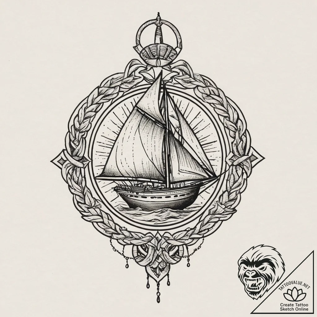 Tattoo sketch kalashtar bond, tattoo sketch d... - tattoo sketch (№1756712318_0, 01.09.2025 07:38) — tattoovalue.net