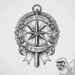 Tattoo sketch military ribbon, artistic tatto… – tattoo sketch (№1756716466_0, 01.09.2025 08:47) — tattoovalue.net