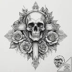 Tattoo sketch pearl, tattoo flash sheet desig… – tattoo sketch (№1756718049_0, 01.09.2025 09:14) — tattoovalue.net