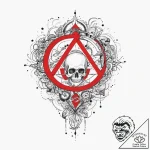 Tattoo sketch candomble symbols, tattoo flash… – tattoo sketch (№1756719049_0, 01.09.2025 09:30) — tattoovalue.net